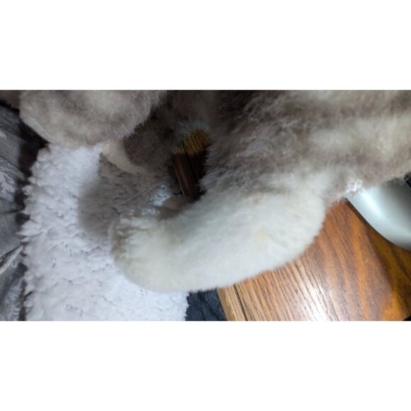 Douglas Cuddle Toys Gray & White Striped Cat Plush Stuffed Animal Realistic 9" - Picture 11 of 11